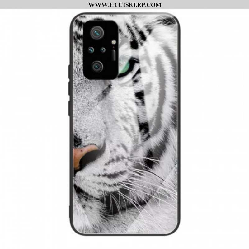 Etui do Xiaomi Redmi Note 10 Pro Tygrysie Szkło Hartowane